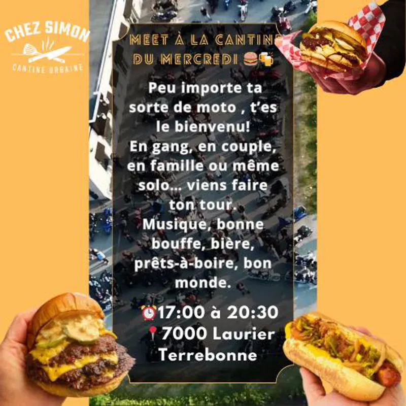Image événement Chez Simon Cantine Urbaine