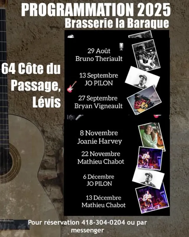 Image event Brasserie La Baraque Lévis