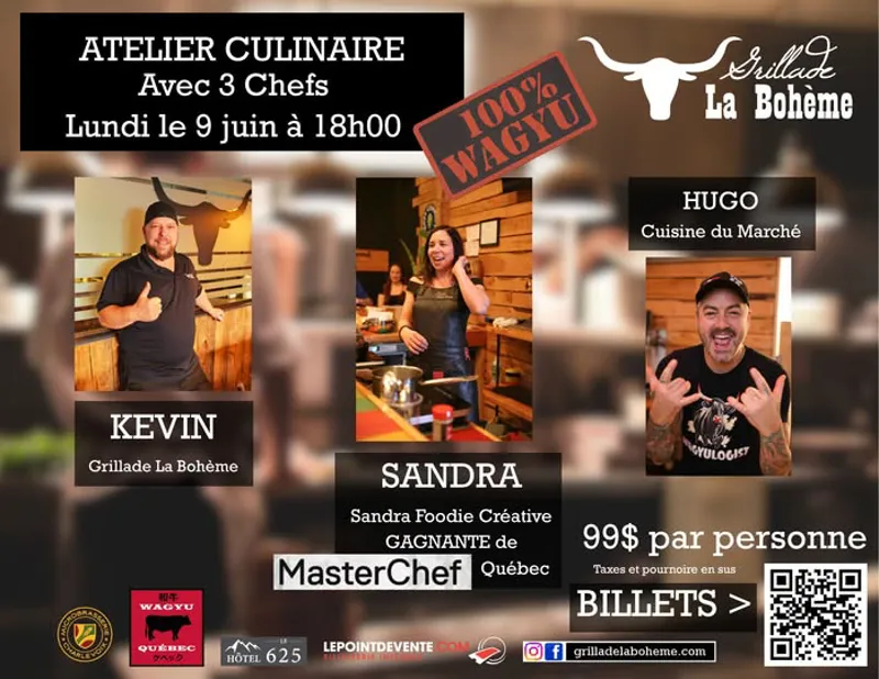 Image événement Grillade La Bohème