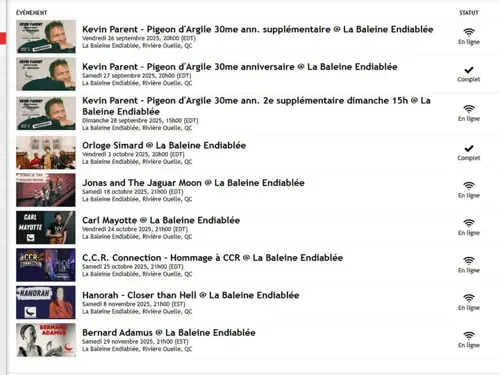 Image event LE PUB de Kamouraska (par/ by La Baleine endiablée microbrasserie)