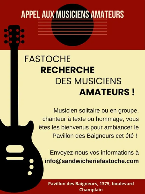 Image événement Sandwicherie fastoche à la plage!