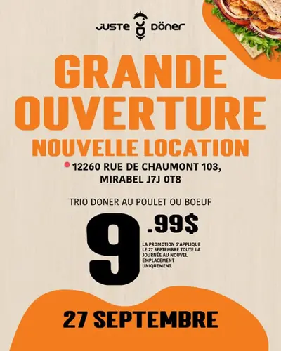 Image événement JUSTE DÖNER /JUST DÖNER