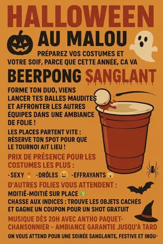 Image Ã©vÃ©nement Resto Bar Chez Malou de Saint-Zacharie Enr.