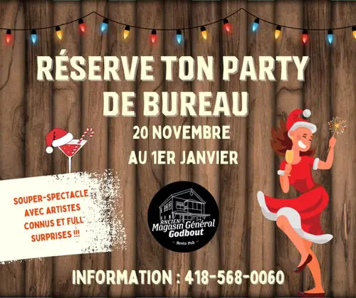 Image Ã©vÃ©nement Resto-Pub Ancien Magasin Général