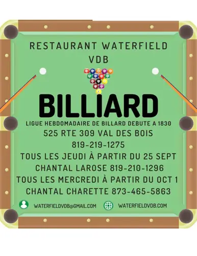 Image event Waterfield Auberge et restaurant