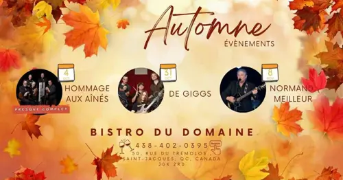 Image event Bistro du Domaine