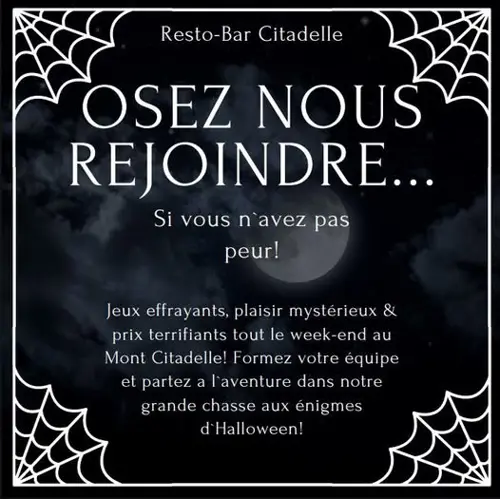 Image event RestoBar Citadelle inc.