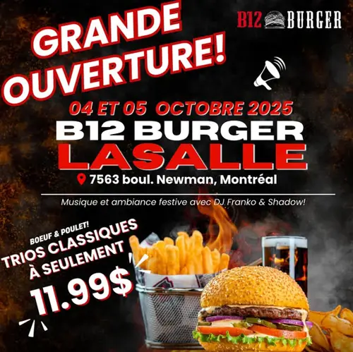 Image event B12 BURGERS