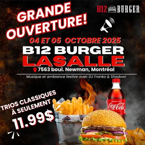 Image event B12 Burger PIE IX