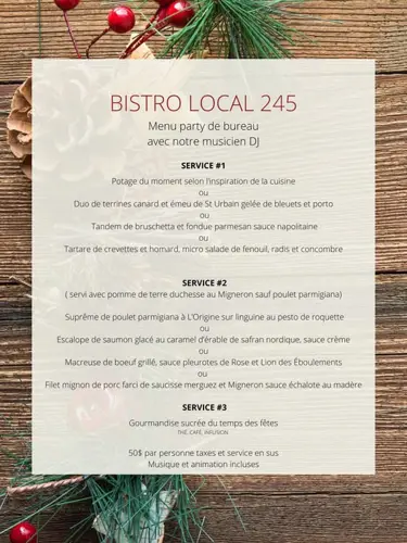 Image event Bistro Local 245