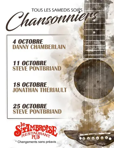 Image event Le St-Ambroise Pub