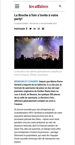 Image événement La Broche A Foin