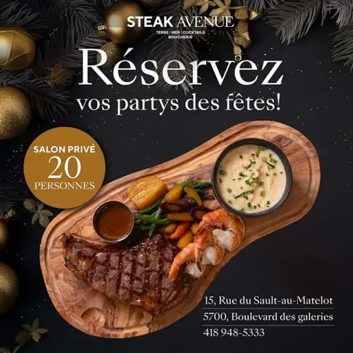 Image event Steak Avenue - Vieux Québec