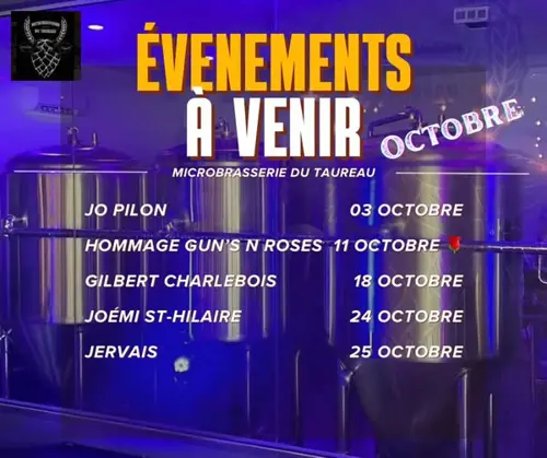 Image événement Microbrasserie du Taureau