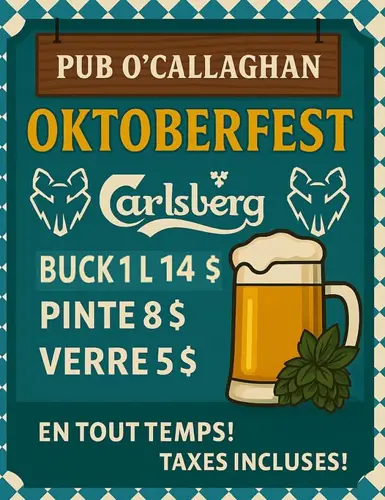Image événement Pub O'Callaghan's