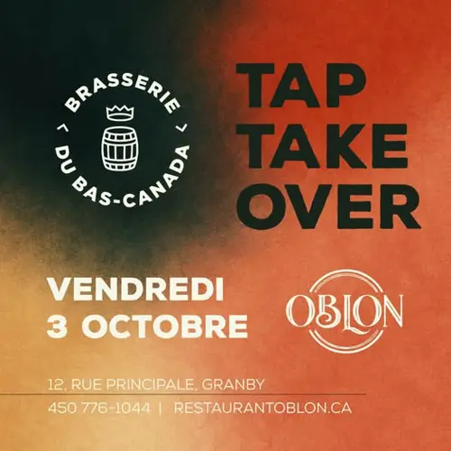 Image événement Restaurant OBLON - Pinte & Bouffe