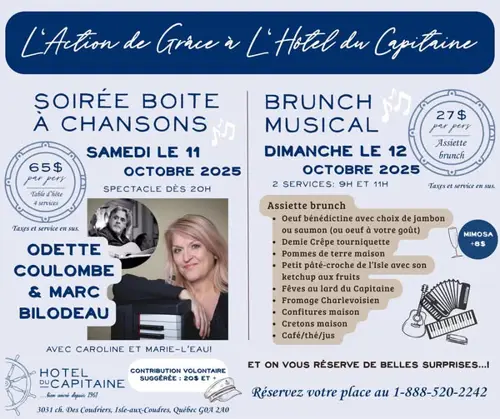 Image event Restaurant La Marjolaine - Hôtel du Capitaine