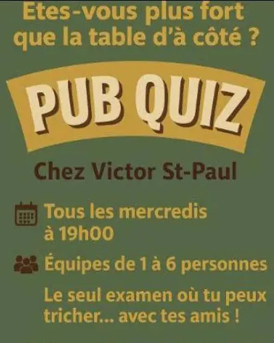 Image event Chez Victor