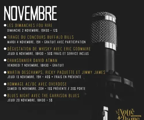 Image event Pub Le Notre-Dame