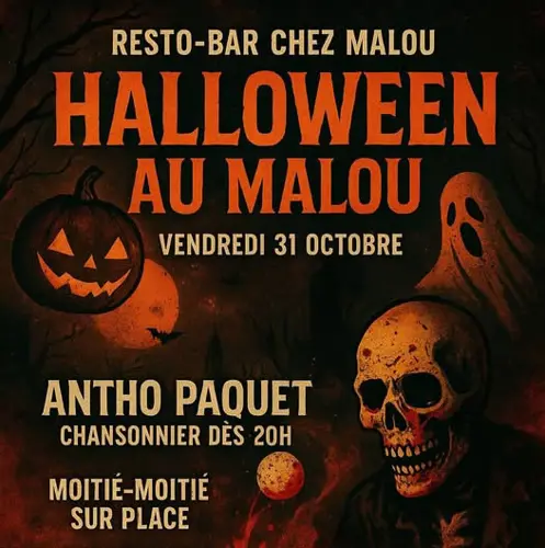 Image Ã©vÃ©nement Resto Bar Chez Malou de Saint-Zacharie Enr.