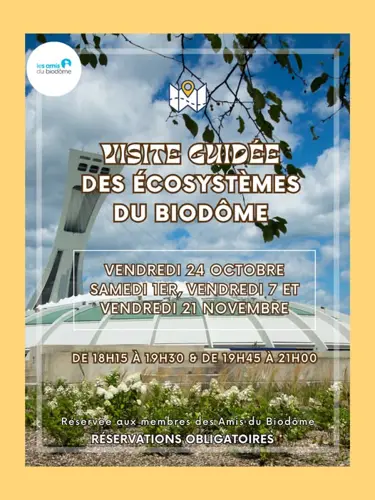 Image événement Les Amis du Biodôme