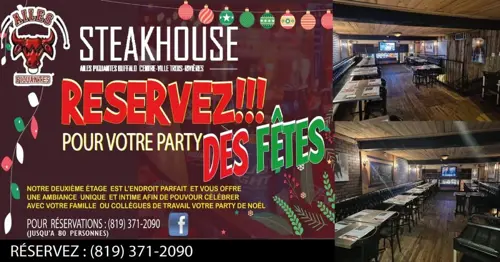 Image event Restaurant Les Ailes Piquantes Buffalo Trois Rivières