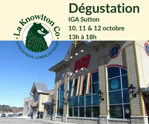 Image événement La Knowlton Co. - Microbrasserie & Restaurant