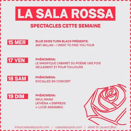 Image event La Sala Rossa
