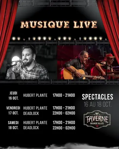 Image événement Taverne Grande Allée