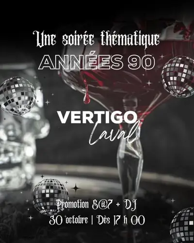 Image Ã©vÃ©nement Restaurant Vertigo Boisbriand
