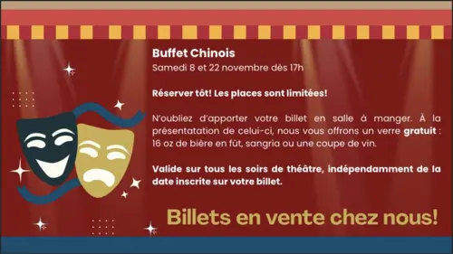 Image event Restaurant Chez Réjean