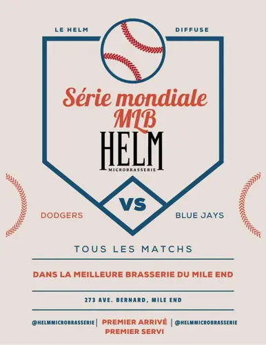 Image event HELM - Microbrasserie sur Bernard