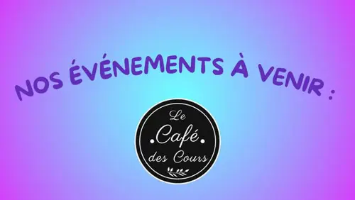 Image event Le Café Des Cours