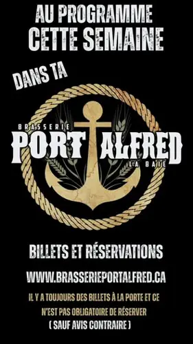 Image événement Brasserie Port-Alfred - Resto-Pub et Spectacles