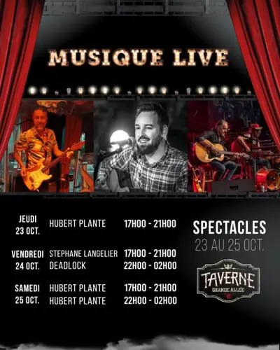 Image événement Taverne Grande Allée