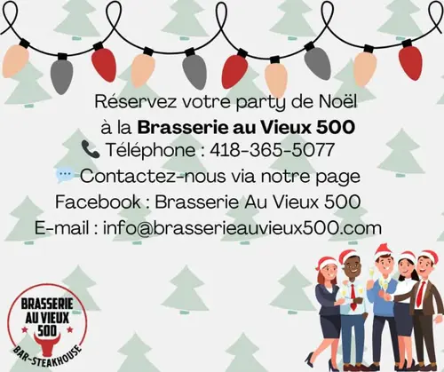 Image événement Brasserie au vieux 500 Bar Steakhouse