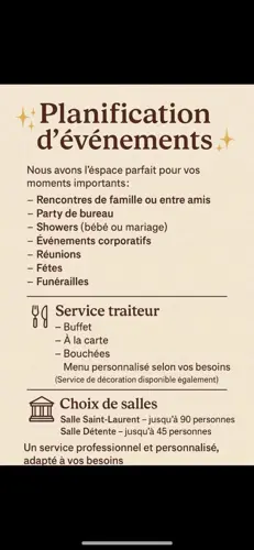Image Ã©vÃ©nement Restaurant Le Bouleau Inc