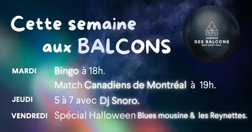 Image event Bistro des Balcons