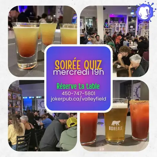 Image Ã©vÃ©nement Le Joker Pub Ludique - Valleyfield