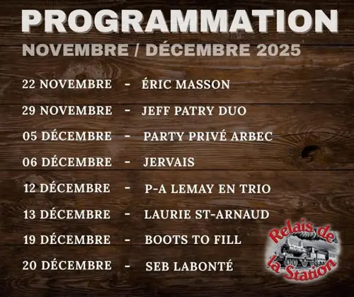 Image event Relais de la Station Inc