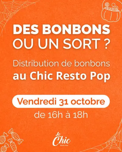 Image événement Le Chic Resto Pop