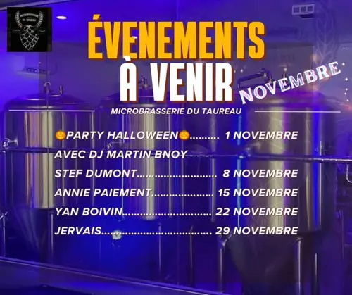 Image event Microbrasserie du Taureau