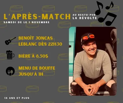 Image Ã©vÃ©nement Resto-Pub La Révolte