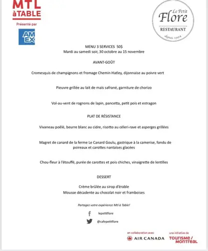 Image event Café Le Petit Flore