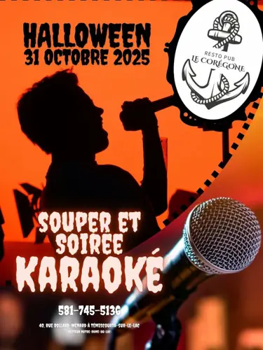 Image événement Resto pub Le corégone