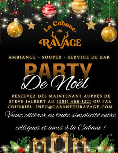 Image Ã©vÃ©nement La Cabane du Ravage Pohénégamook