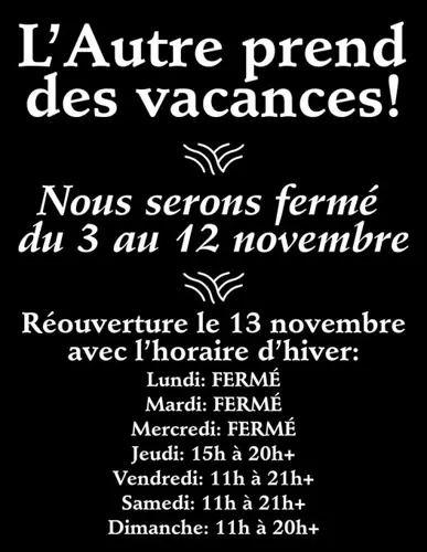 Image Ã©vÃ©nement L'Autre Brasserie