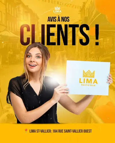 Image Ã©vÃ©nement Resto-Bar LIMA
