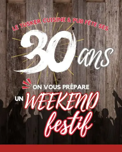 Image event Le Tusker Cuisine et Pub