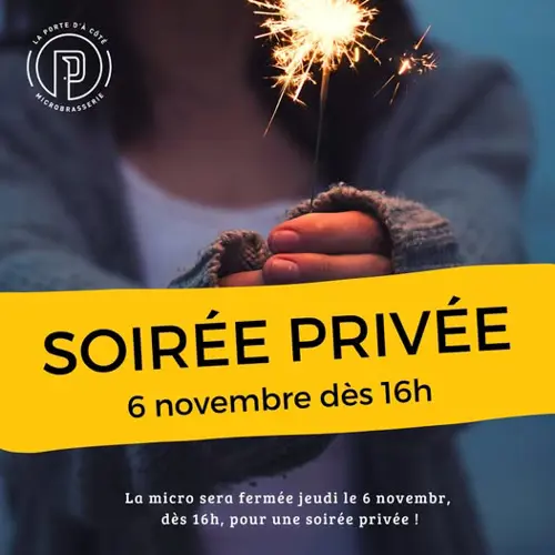 Image Ã©vÃ©nement La Porte d'à Côté - Microbrasserie & Restaurant
